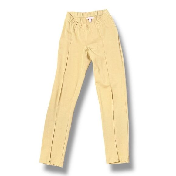 Lilly Pulitzer Toasted Coconut Tan Travel Vacation Pull-on Legging Pant Size S - Picture 2 of 7